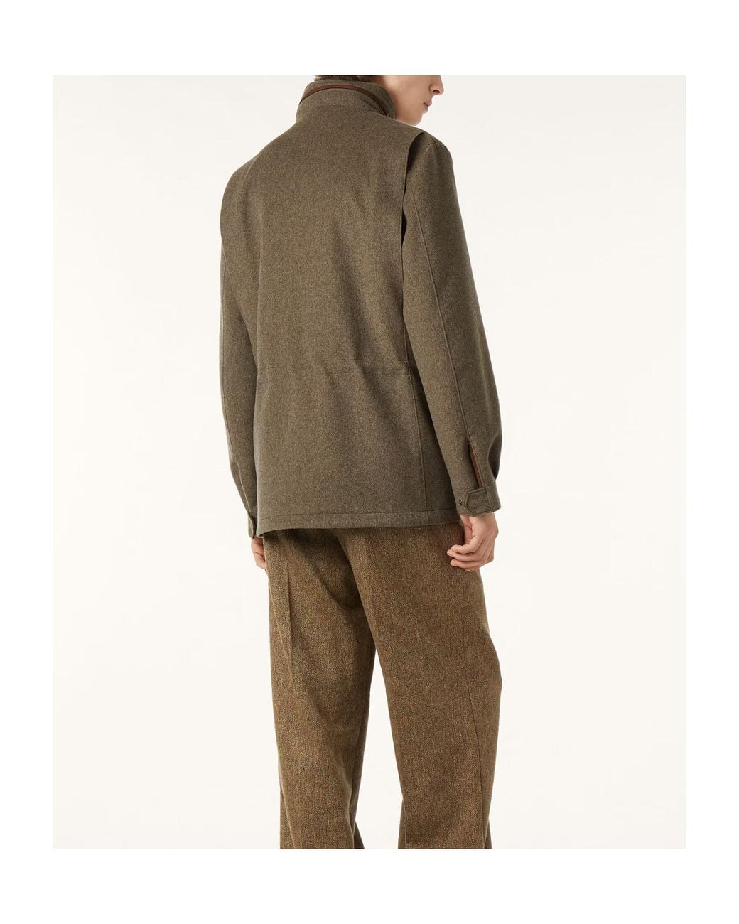 Loro Piana Green Traveller Field Jacket for men