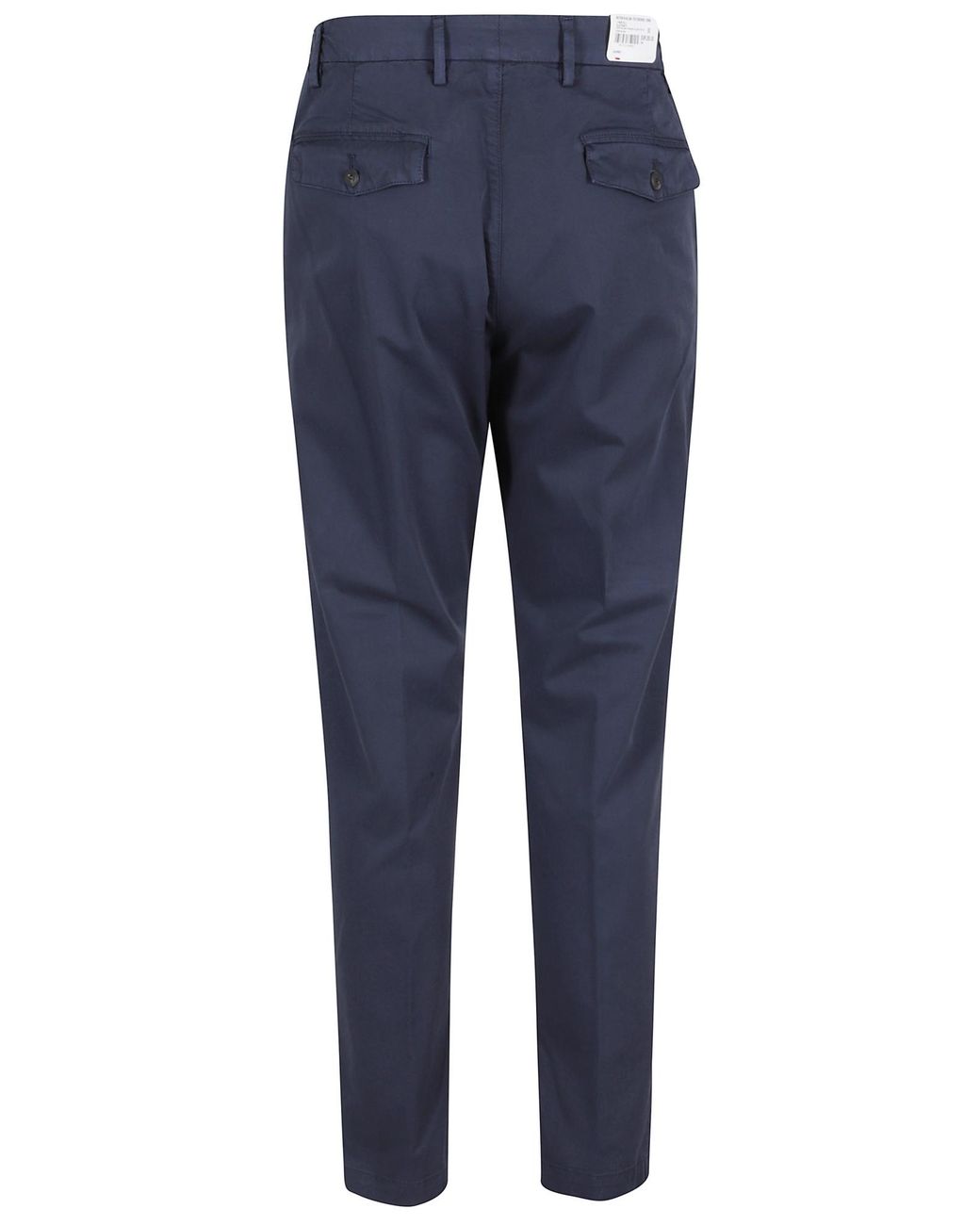 Eleventy Blue Casual Trousers With Belt Loops for men