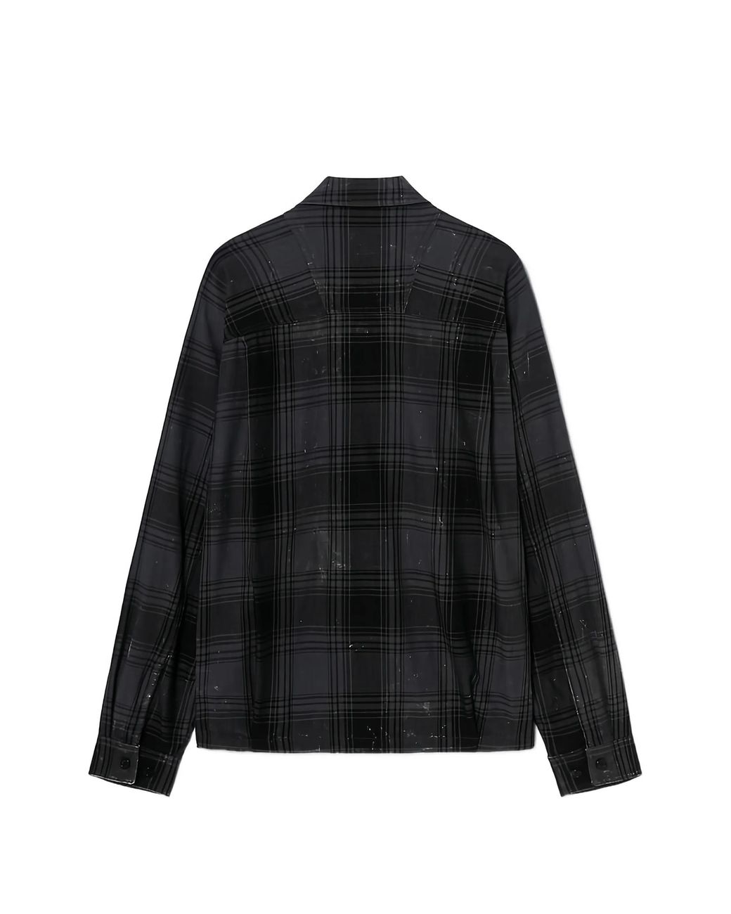 Juun.J Black Checked Shirt for men