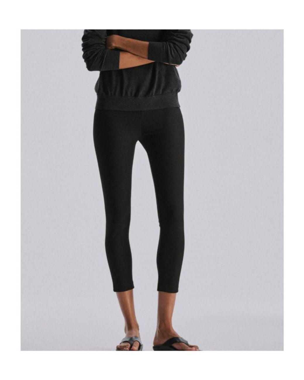 The Row Black Gael Casual Trousers
