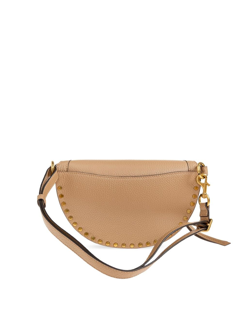 Isabel Marant Natural Skano Studded Belt Bag