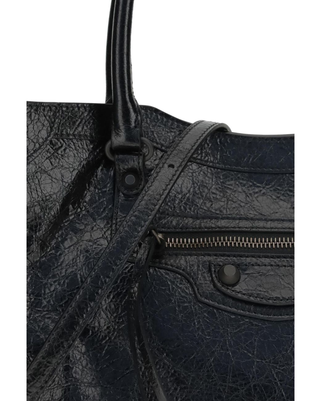 Balenciaga Black Le City Small Shoulder Bag