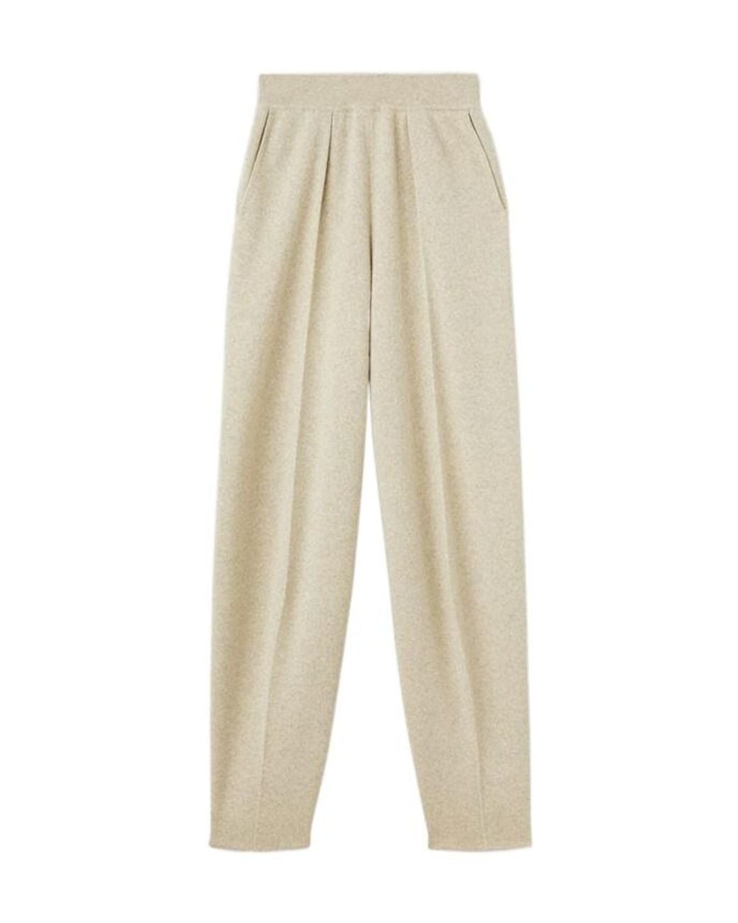 Loro Piana White Ashi Pants