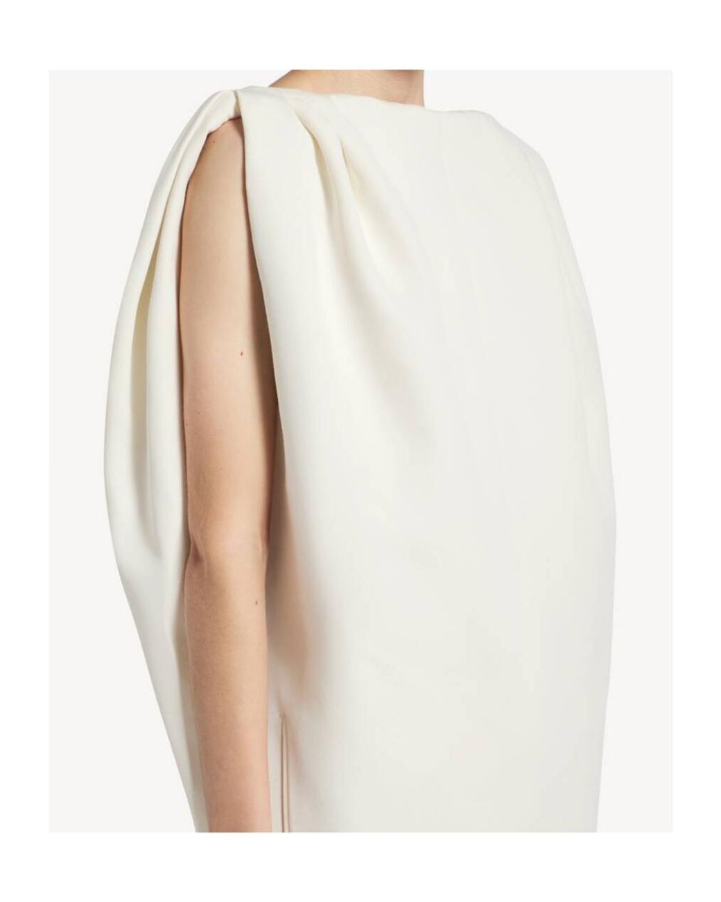 Balenciaga White Short Sack Dress