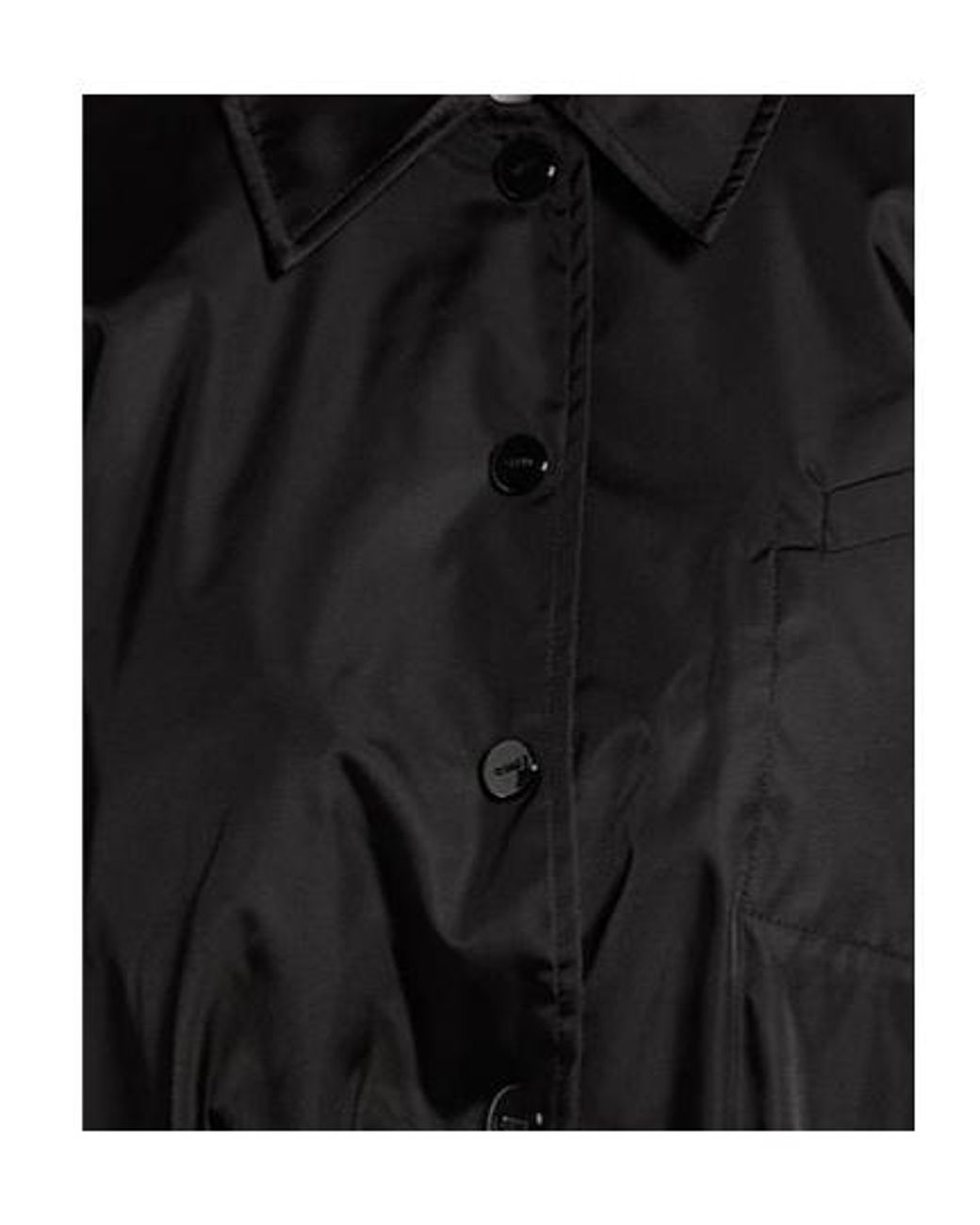 Ganni Black Simple And Loose Jacket