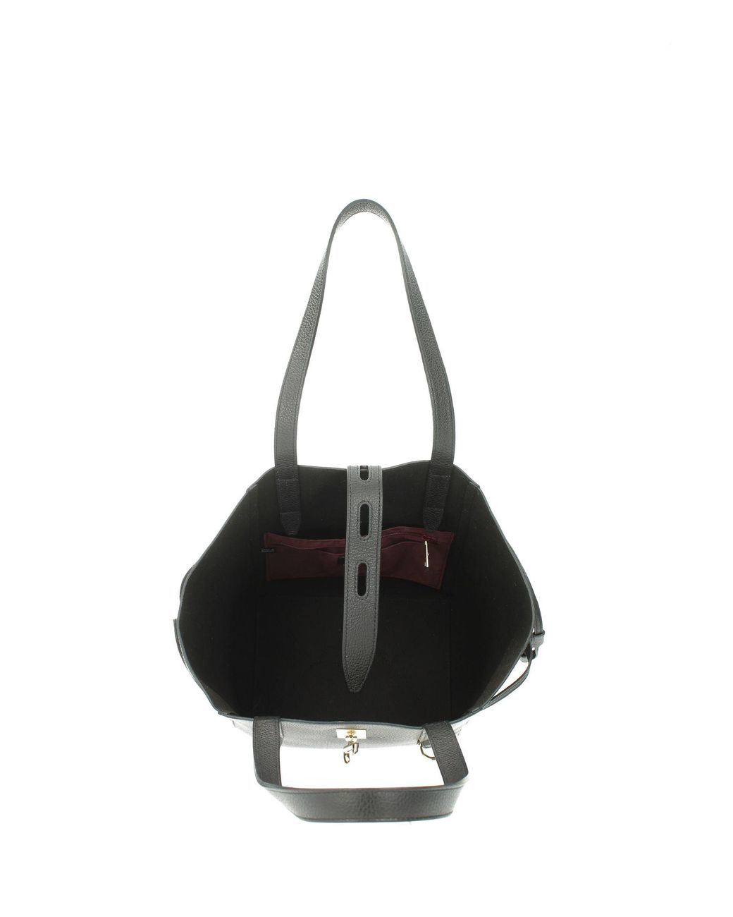 Furla Black Medium Net Tote Bag