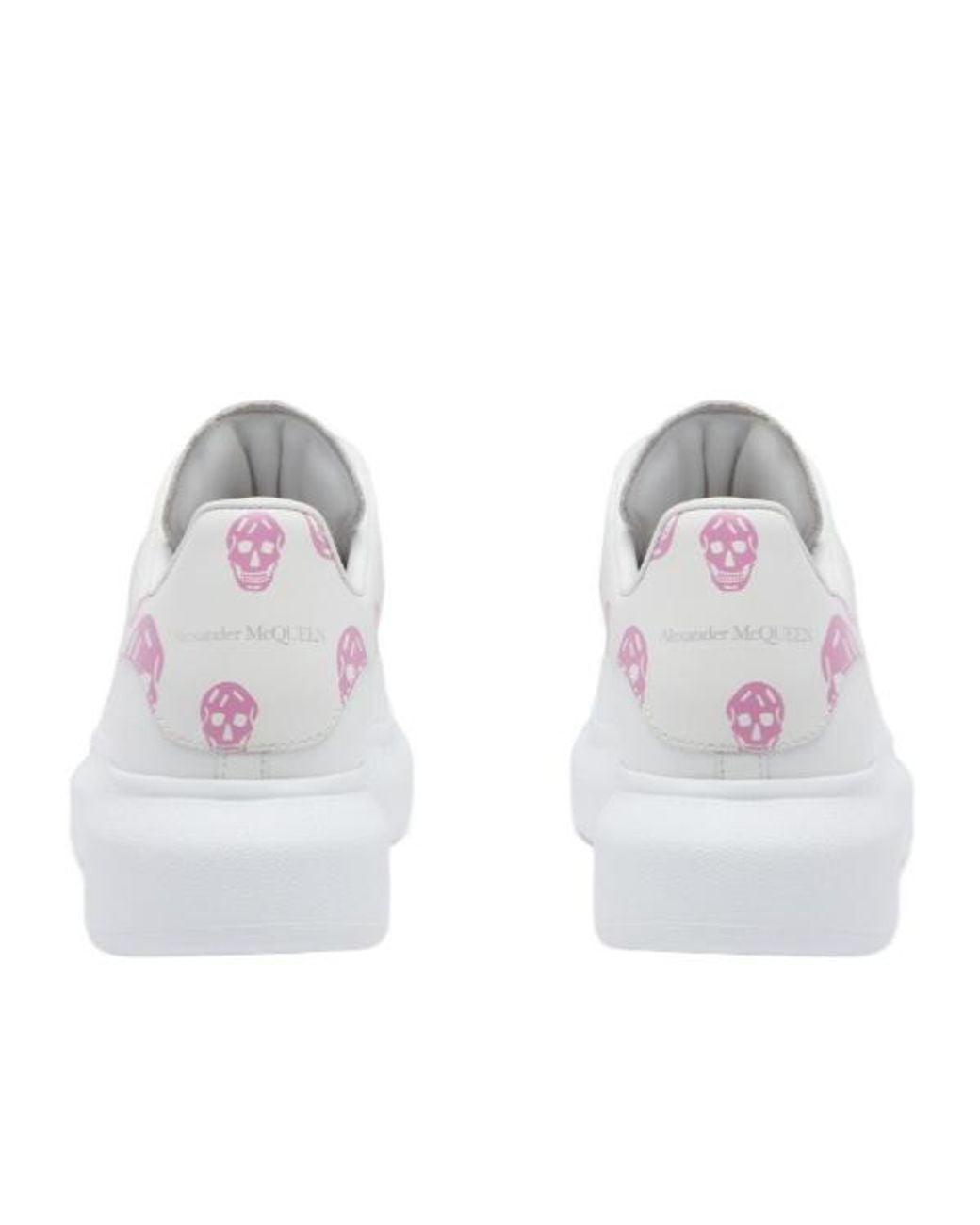 McQueen White Oversized Low-Top Sneakers