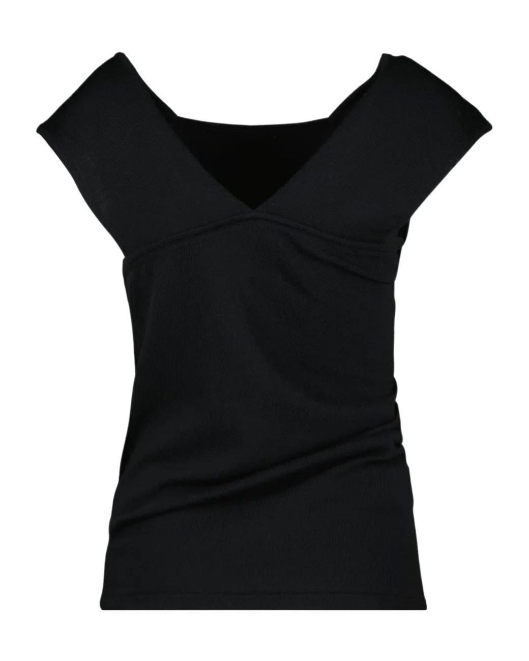 Khaite Black Josif Top