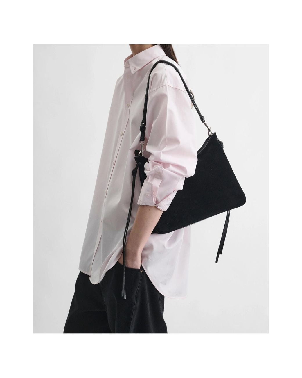 Phoebe Philo Pink Button Collar Shirt