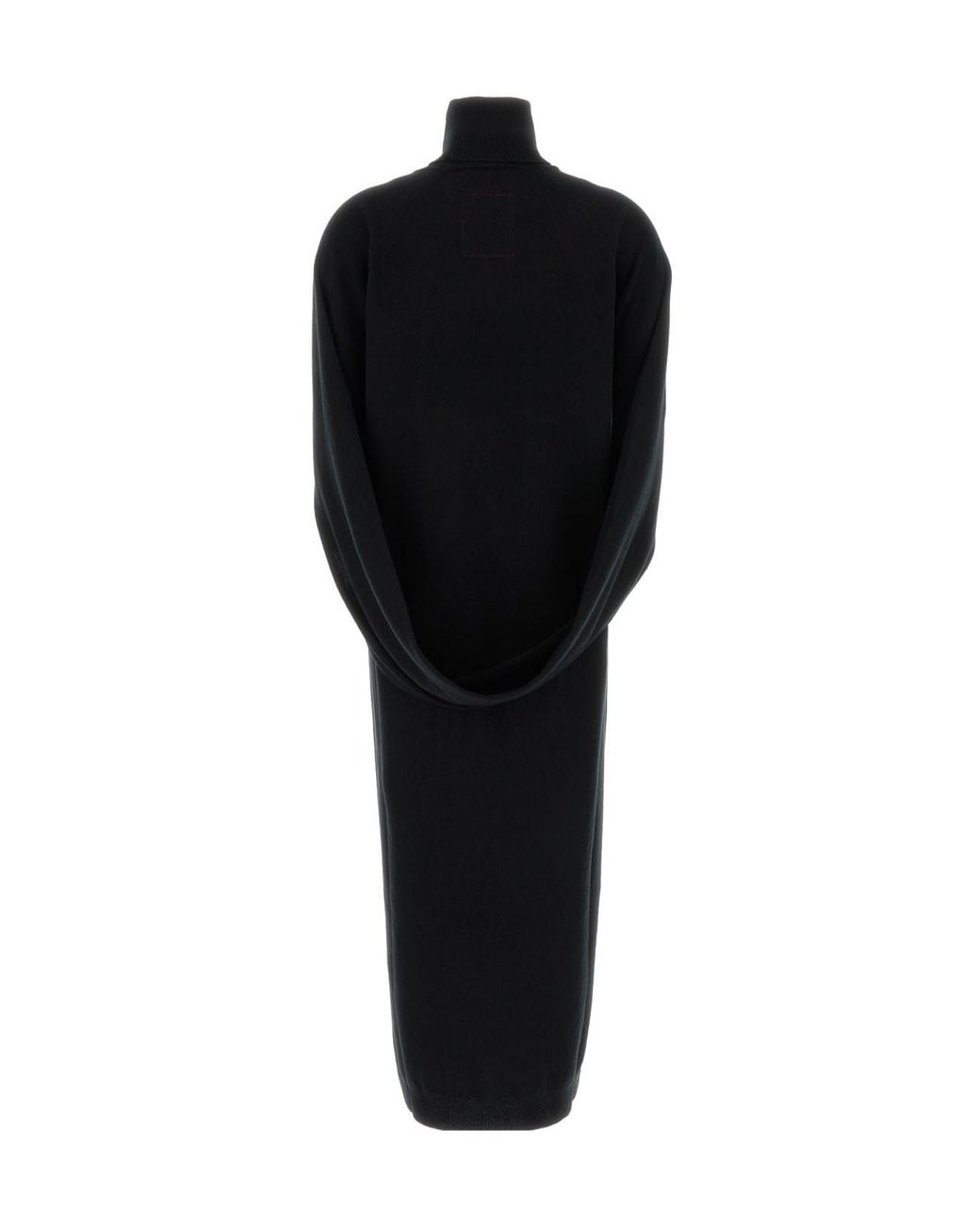 Uma Wang Black Turtleneck Dress