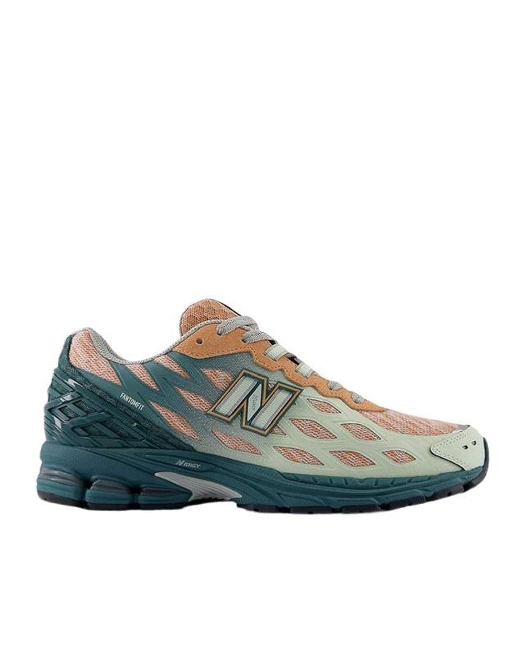 New Balance Green 1906 Lace-Up Sneakers for men