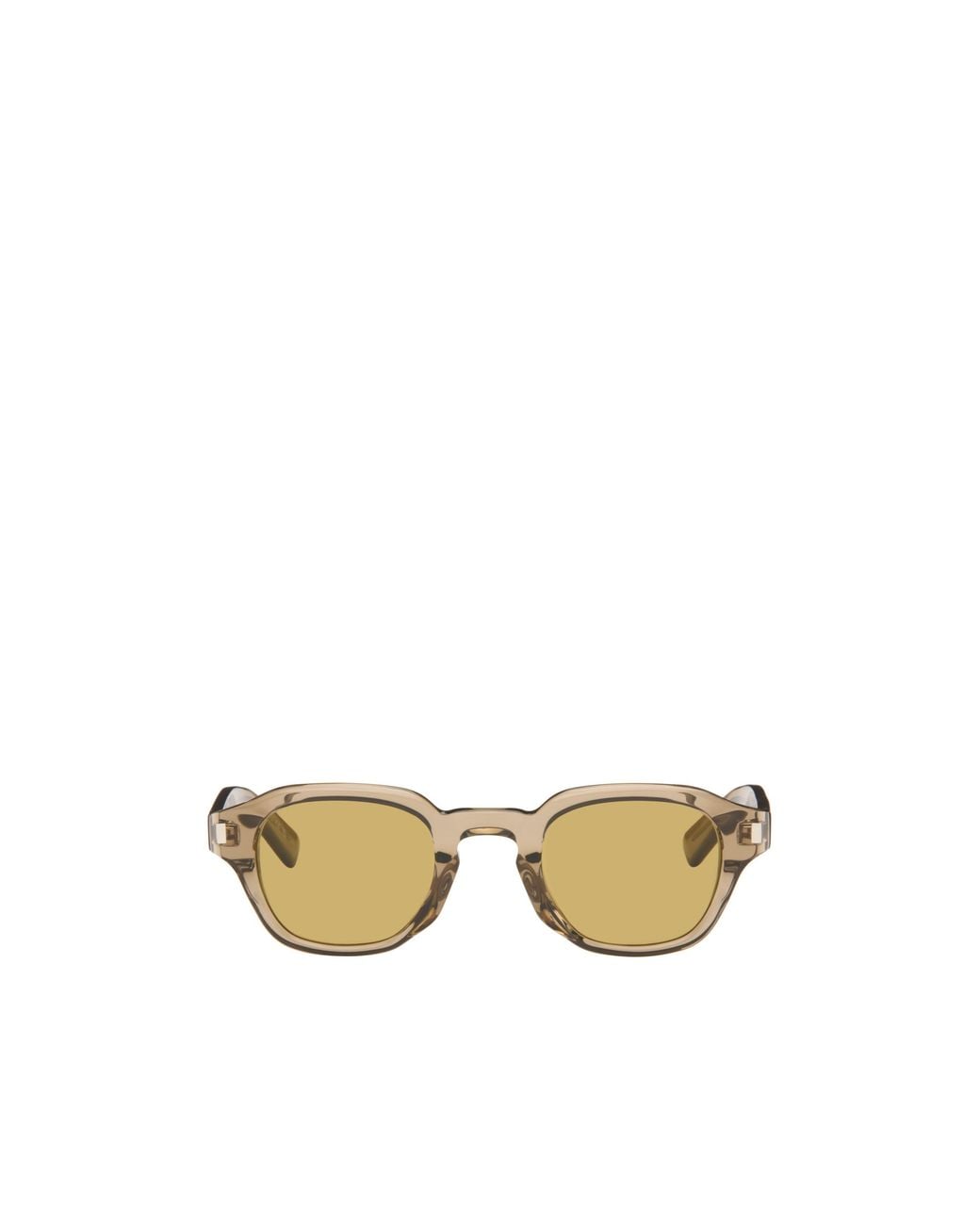 Saint Laurent Metallic Sl 946 Geometric-Frame Sunglasses