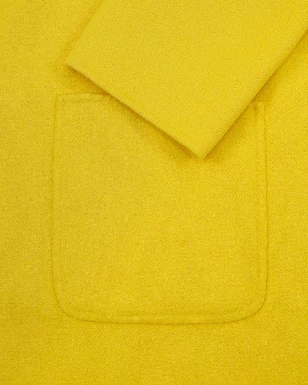 Weekend by Maxmara Yellow Lapel Coat