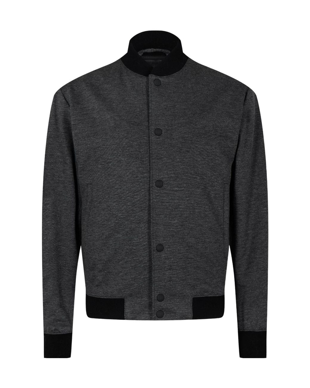 Boss Gray Wool Blend Casual Jacket for men