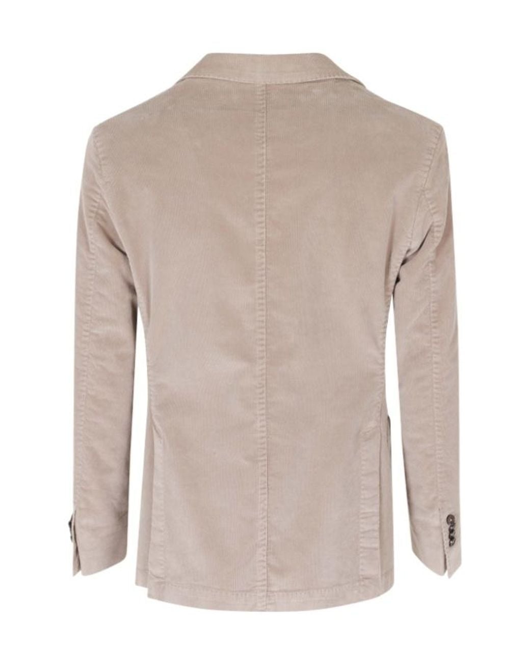L.b.m. 1911 Natural Single-Breasted Corduroy Blazer for men