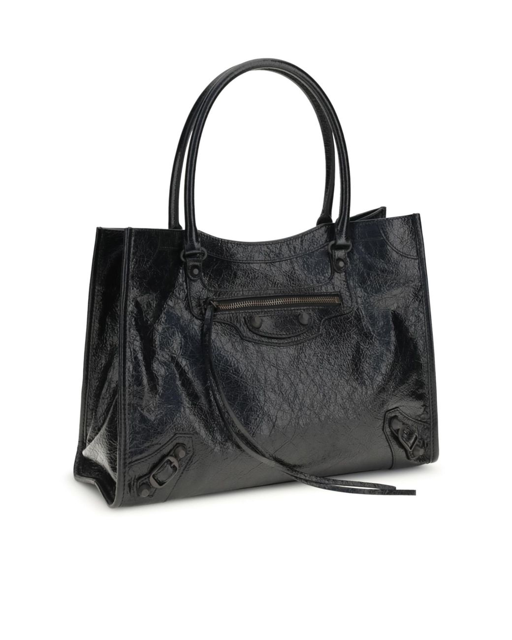 Balenciaga Black Le City Small Shoulder Bag