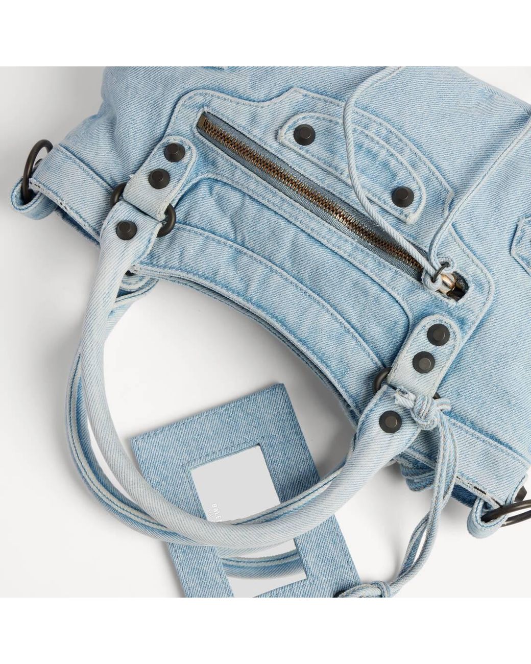 Balenciaga Blue Le City First Shoulder Bag