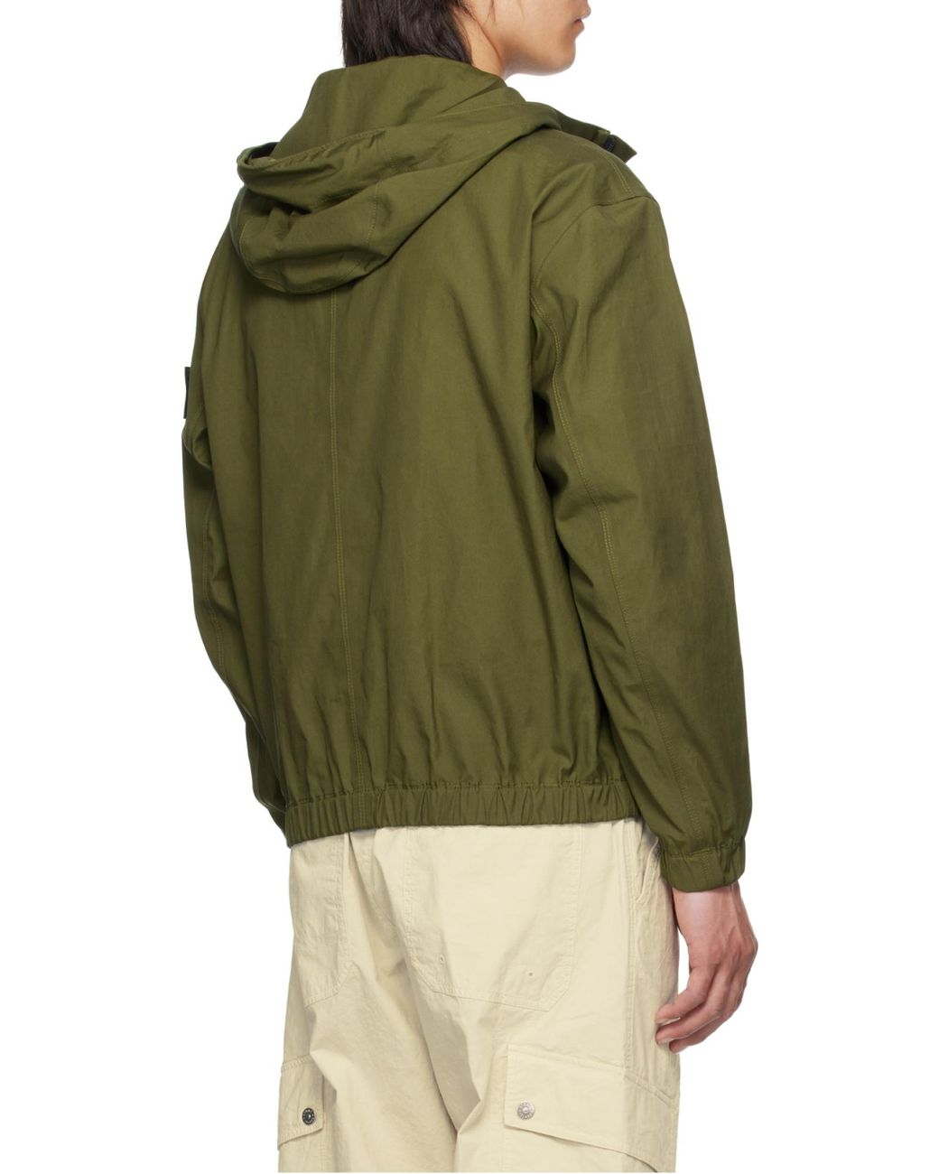 Stone Island Green Light Jackets for men