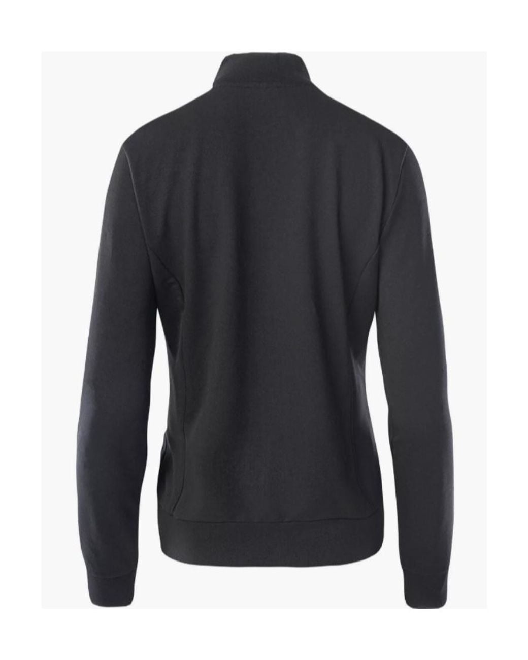 EA7 Blue Logo-Embellished Zipped Track Jacket