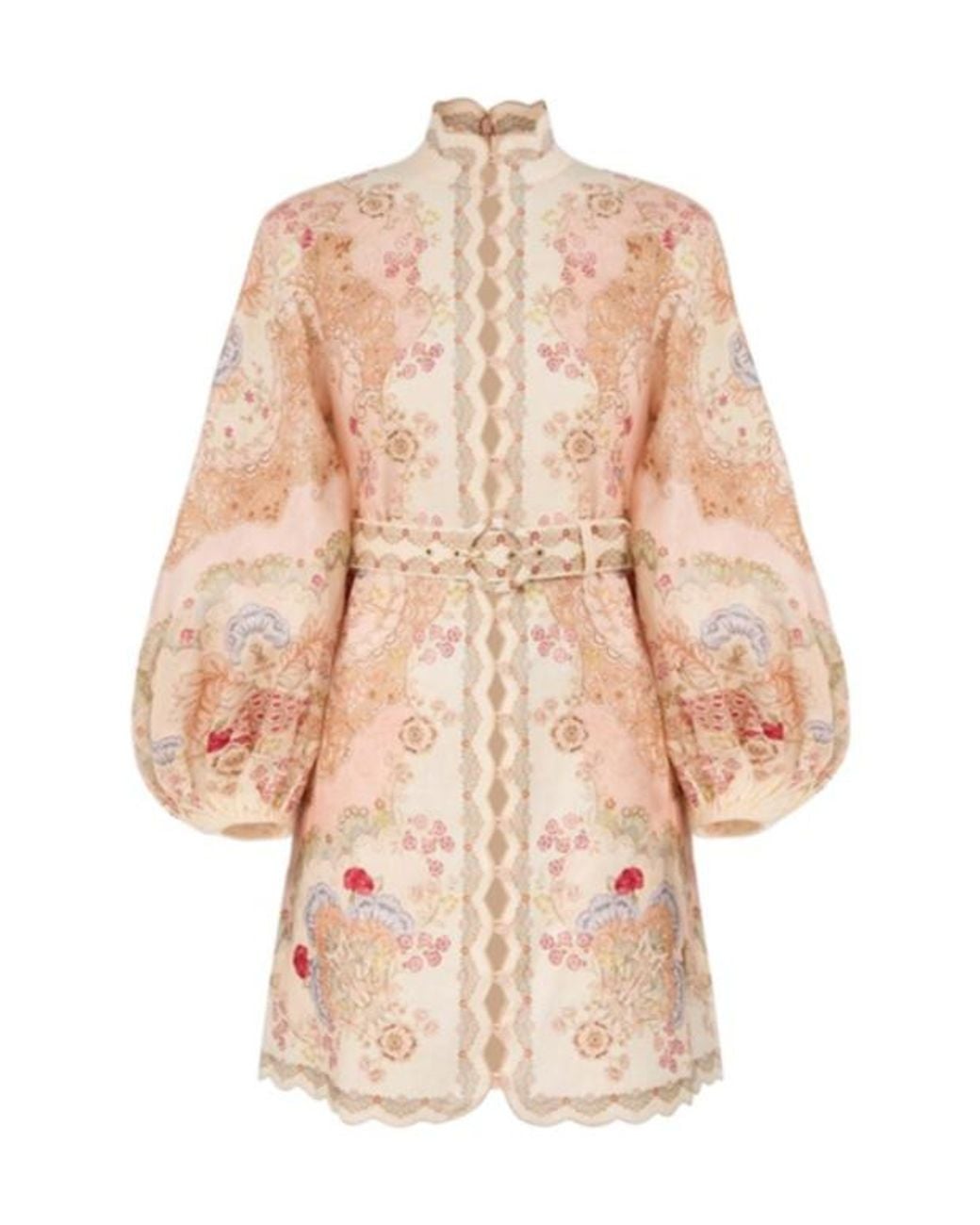Zimmermann Natural Mini Dress