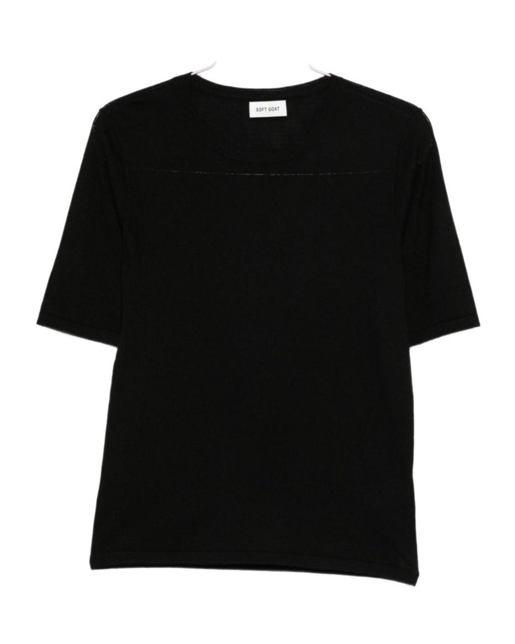 Soft Goat Black Short-Sleeve T-Shirt