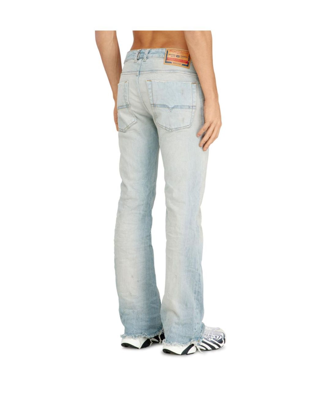 DIESEL Blue Regular Flared Jeans for men