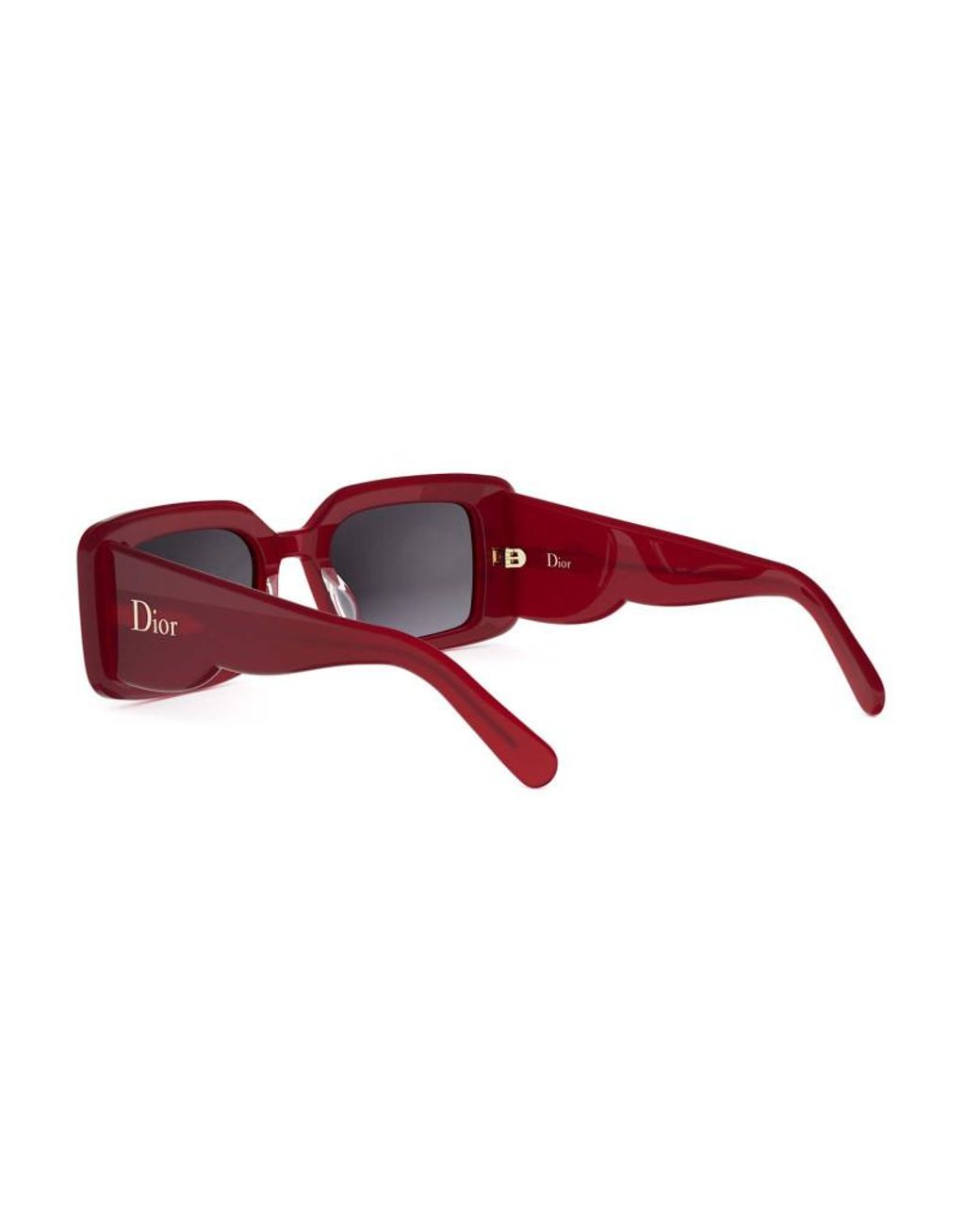 Dior Pink Eyewear Luckycharms S1I Shiny Rectangular Frame Sunglasses