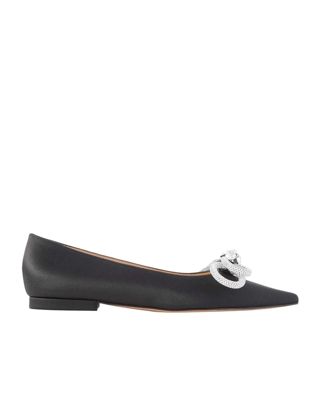 Mach & Mach Brown Bow Flat Shoes