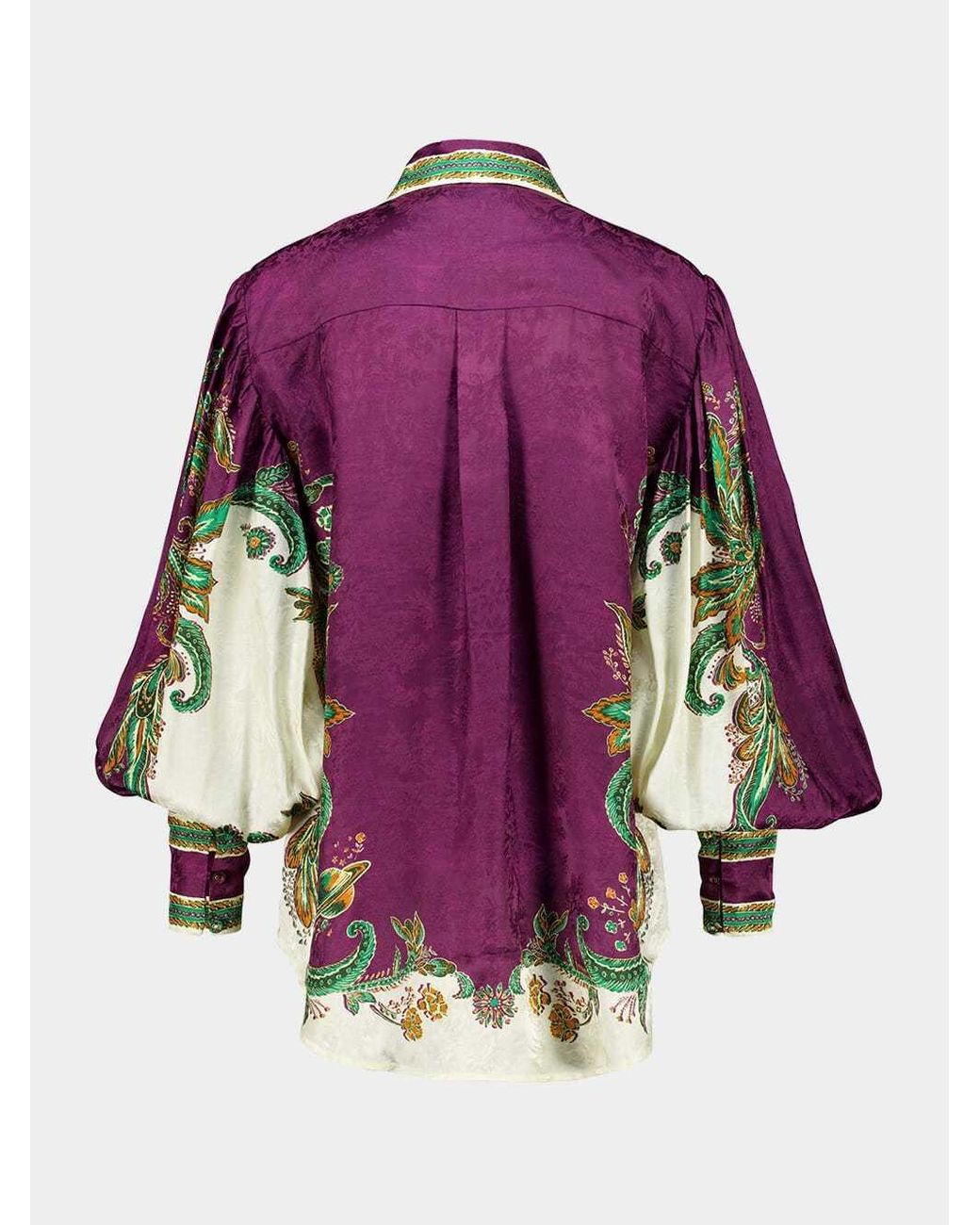 ALÉMAIS Purple Long-Sleeved Shirt