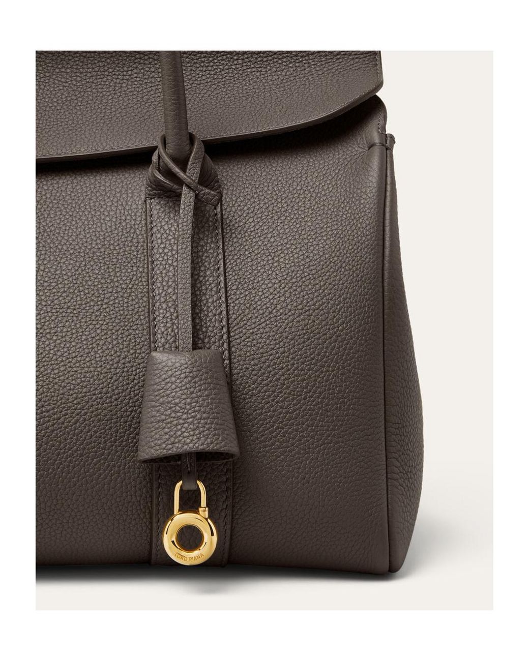 Loro Piana Brown Loom Bag L32