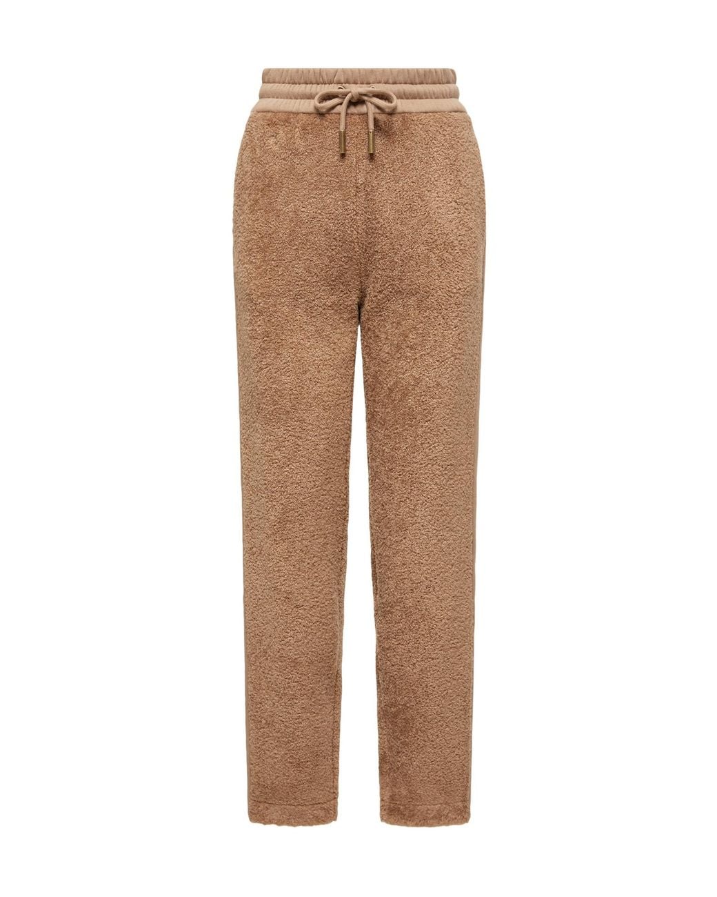 Moncler Natural Teddy Track Pants