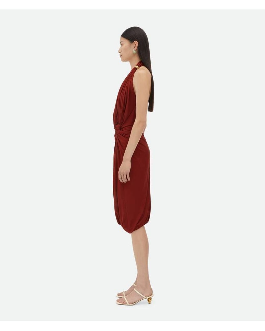 Bottega Veneta Natural Knot Detailed Mules