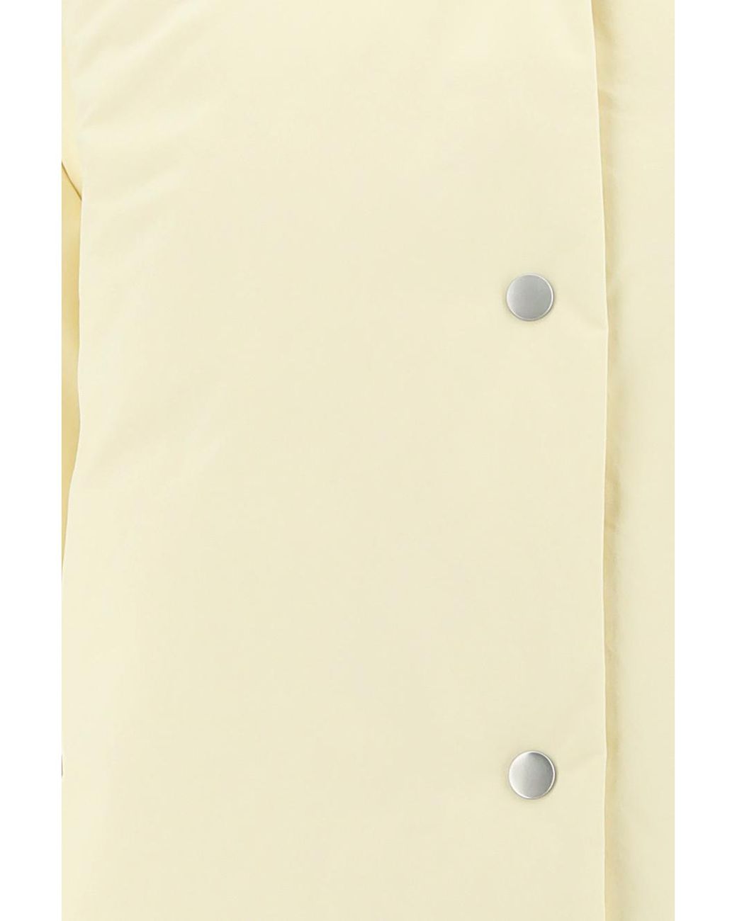 Jil Sander Natural Hooded Down Jacket