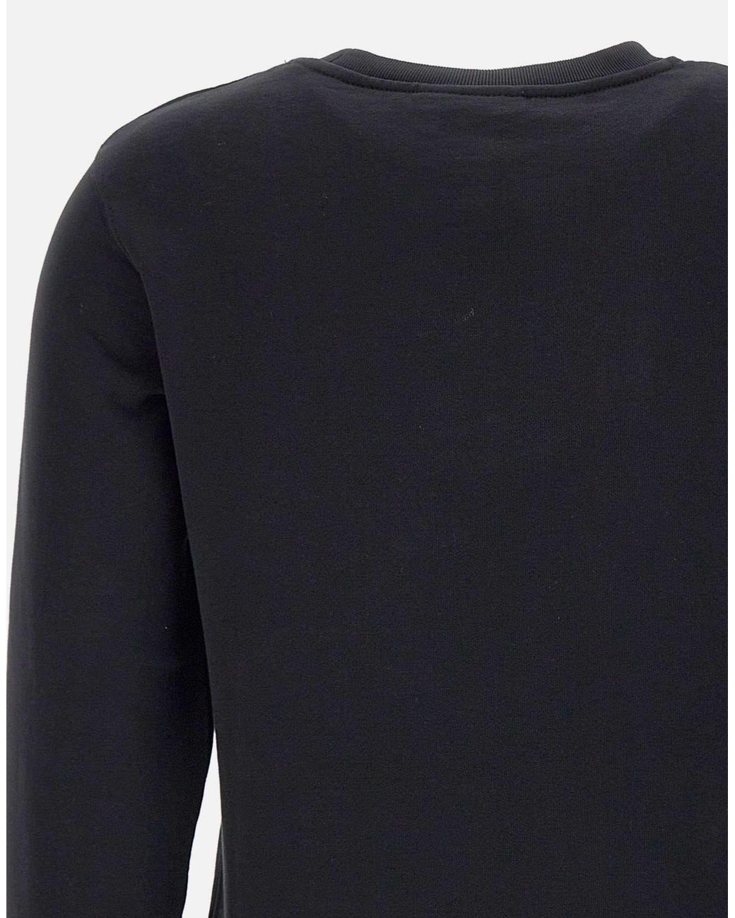 Maison Kitsuné Black Maison Kitsuné Fox Head Patch Crewneck Sweatshirt