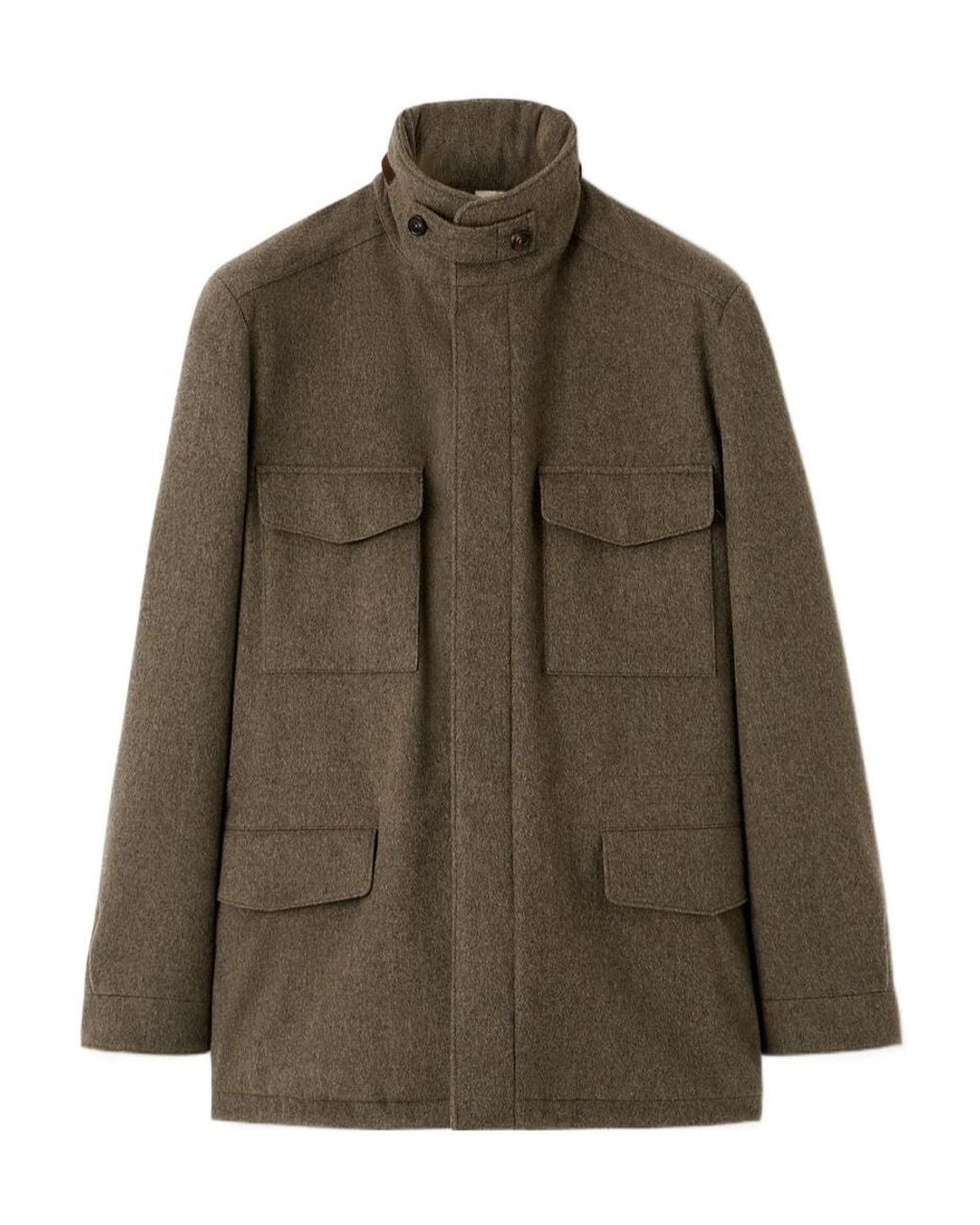 Loro Piana Green Traveller Field Jacket for men