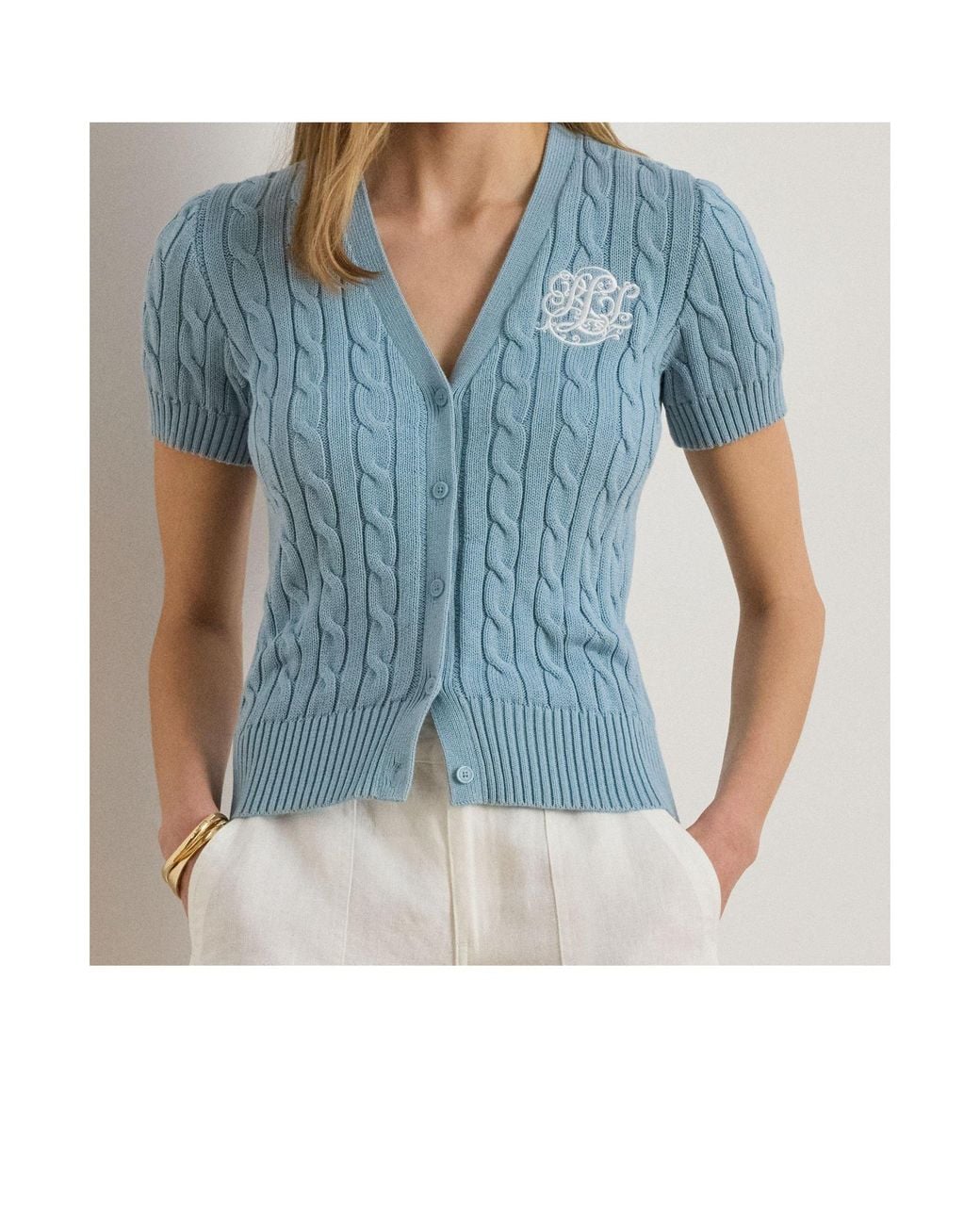 Ralph Lauren Blue Cardigan