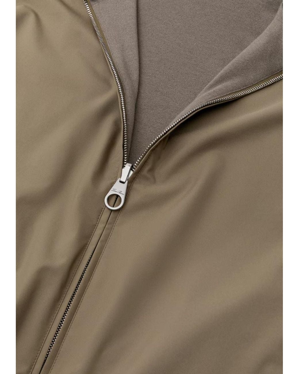 Loro Piana Green Bomber Jacket for men