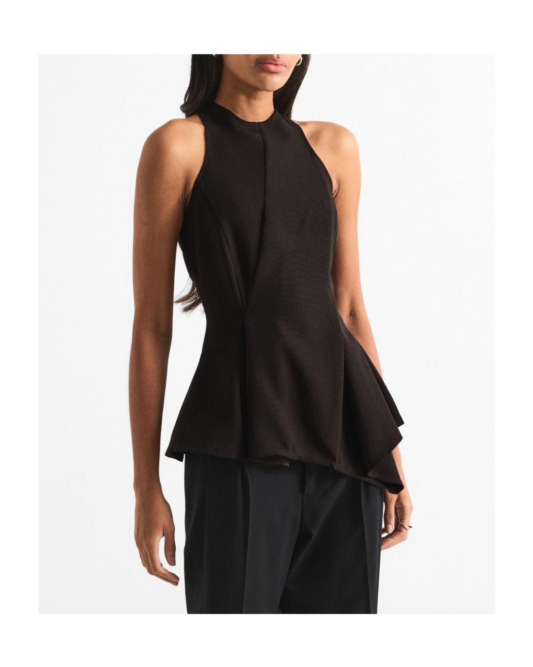 Magda Butrym Black Simple Shirt