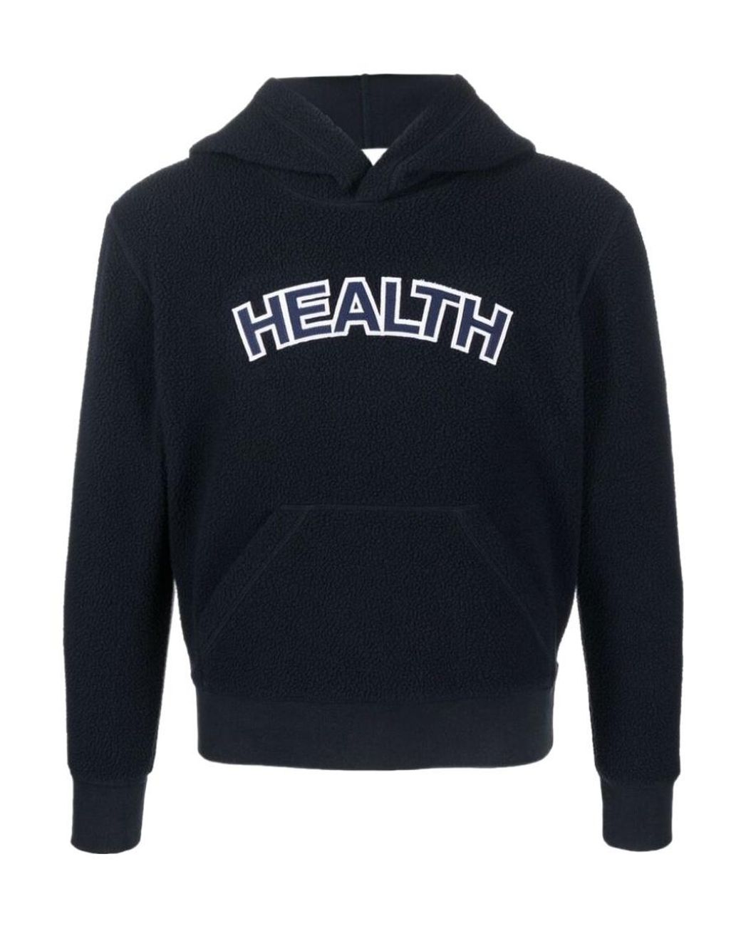 Sporty & Rich Blue Sherpa Health Hoodie