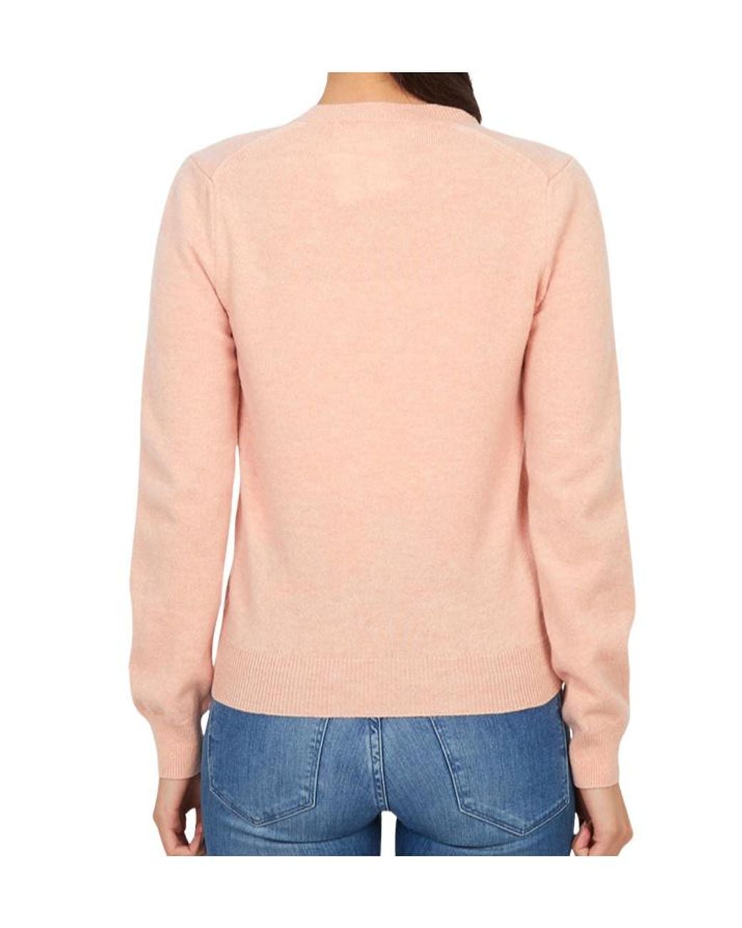Comme des Garçons Blue Long-Sleeved Sweater