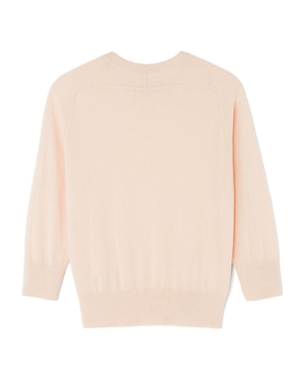 Loro Piana Natural Long-Sleeved Knitted Jumper