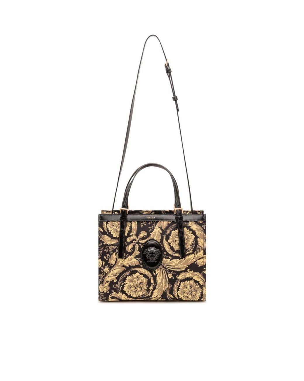 Versace Multicolor Pattern-Printed Tote Bag