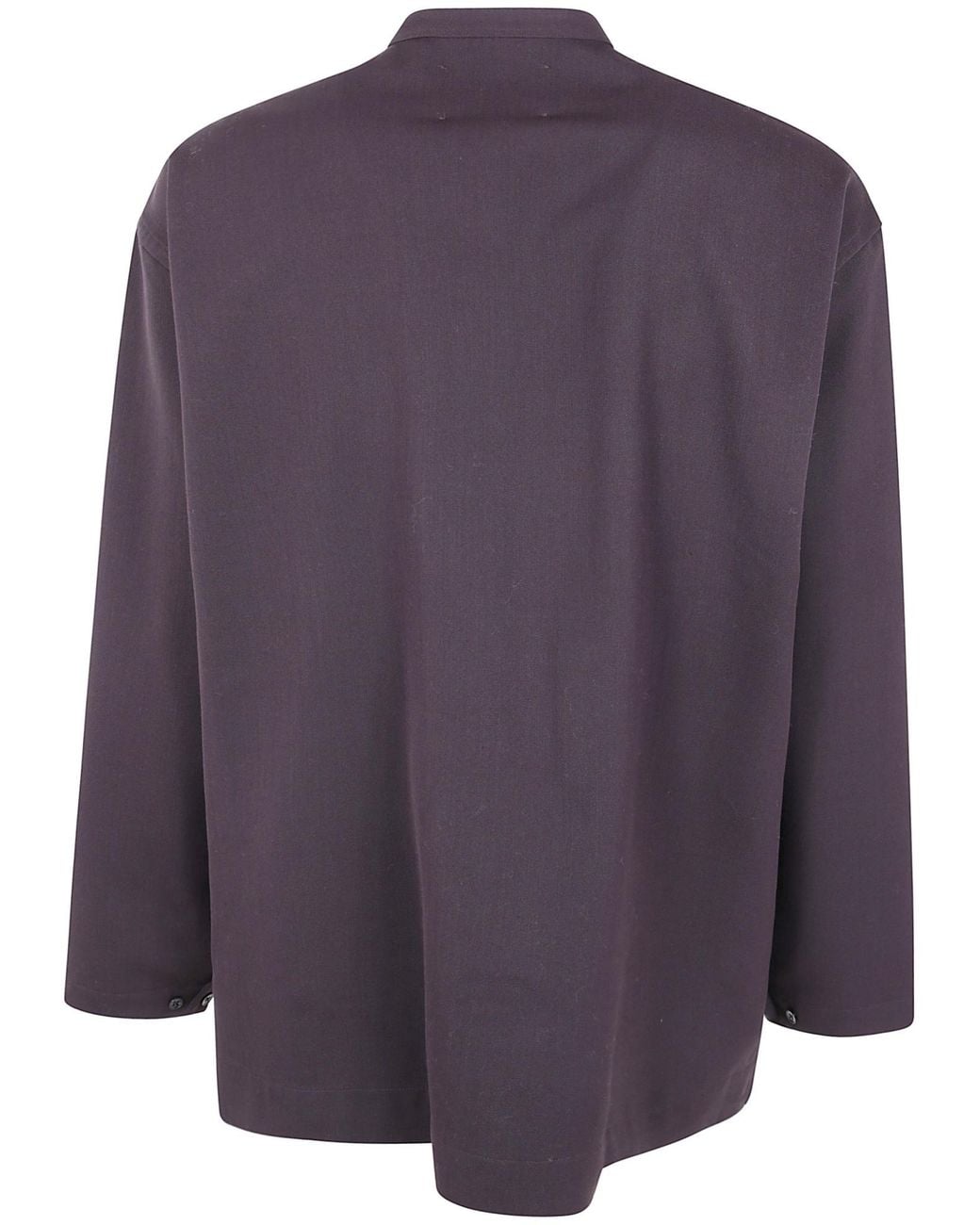 Studio Nicholson Purple Karst Long Sleeved Shirt for men