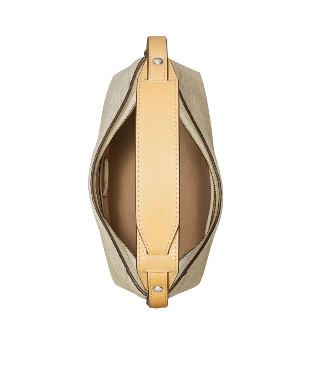 Tory Burch Natural T-Monogram Shoulder Bag