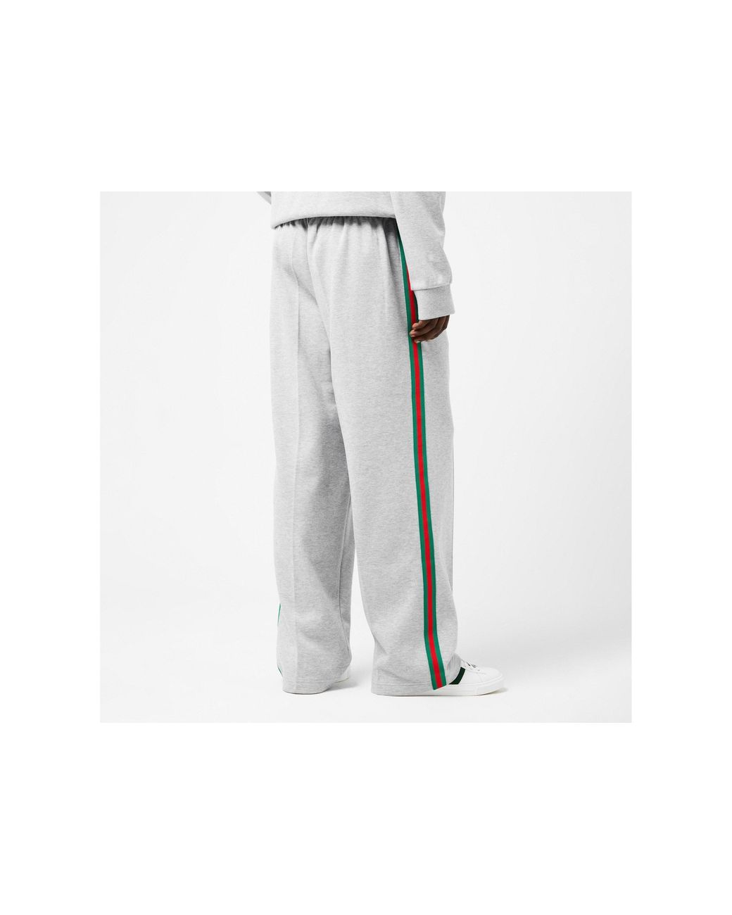 Gucci White Logo Track Pants for men