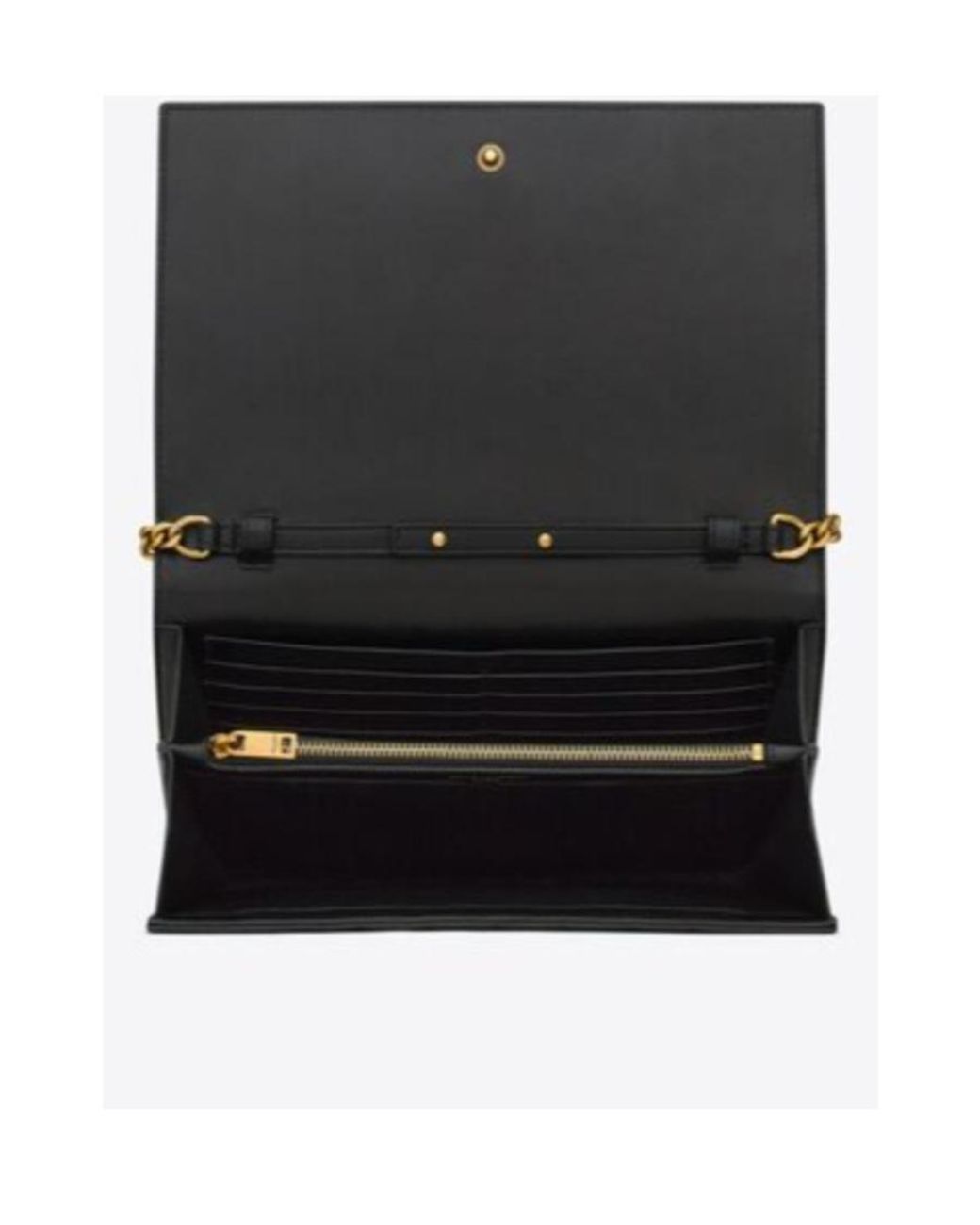 Saint Laurent White Cassandre Matelassé Carre Crossbody Bag