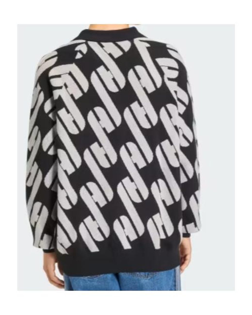 Adidas Black Originals Adicolor Polo Knit Jumper for men
