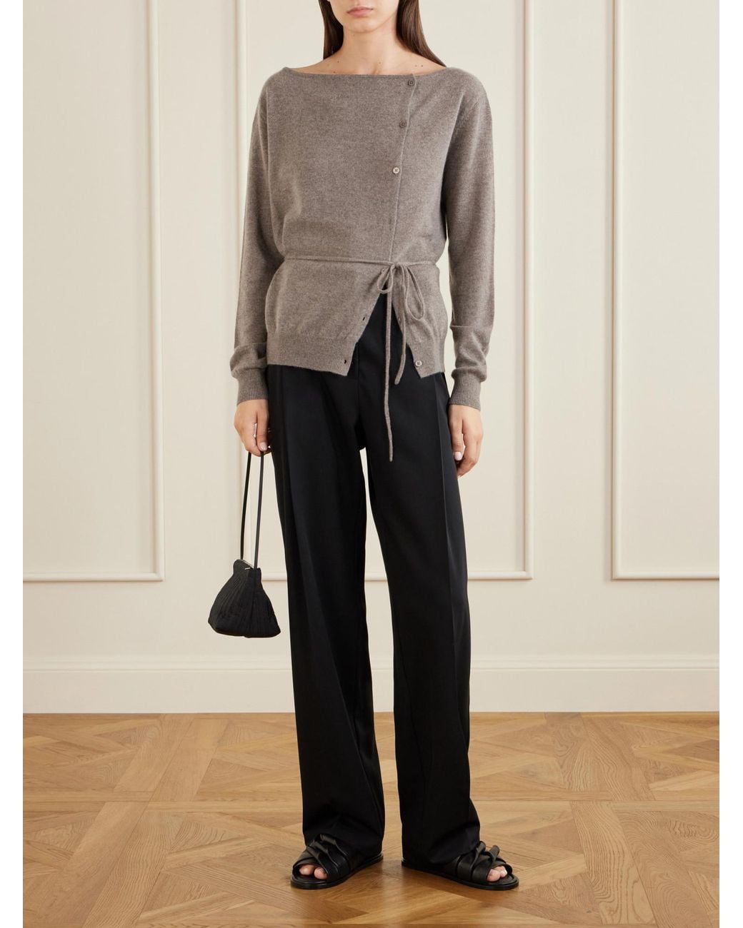 St. Agni Brown Long-Sleeves Cardigan