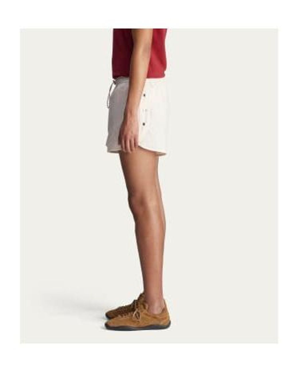 Adidas Originals Natural X Wales Bonner Drawstring Shorts for men