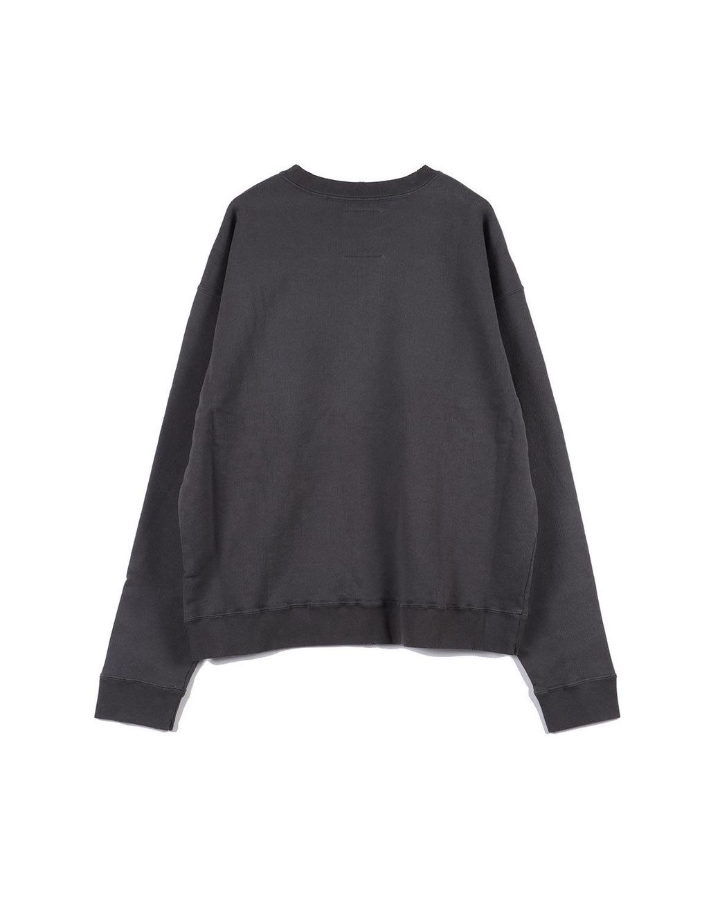 Maison Mihara Yasuhiro Black Graphic-Print Sweatshirt for men